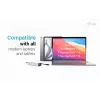 i-tec Metal USB-C Charging HUB 5 prievadų su USB-C vaizdo išvestimi 8K + Power Delivery 85W