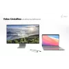 i-tec Metal USB-C Charging HUB 5 prievadų su USB-C vaizdo išvestimi 8K + Power Delivery 85W