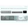 i-tec Metal USB-C Charging HUB 5 prievadų su USB-C vaizdo išvestimi 8K + Power Delivery 85W