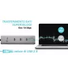 i-tec Metal USB-C Charging HUB 5 prievadų su USB-C vaizdo išvestimi 8K + Power Delivery 85W