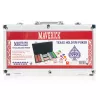 Pokerio rinkinys Cartamundi Maverick — plastikinės žetonai 11,5 g, dėklas 385×240×65 mm