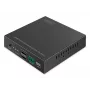 DIGITUS HDMI optinio pluošto imtuvas - skirtas DS-55348 4K/60Hz 40 km/300m IP 1G Juodas