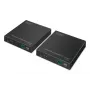 DIGITUS HDMI šviesolaidinis plėtiklio rinkinys - 4K/60Hz, 40 km/300m, juodas