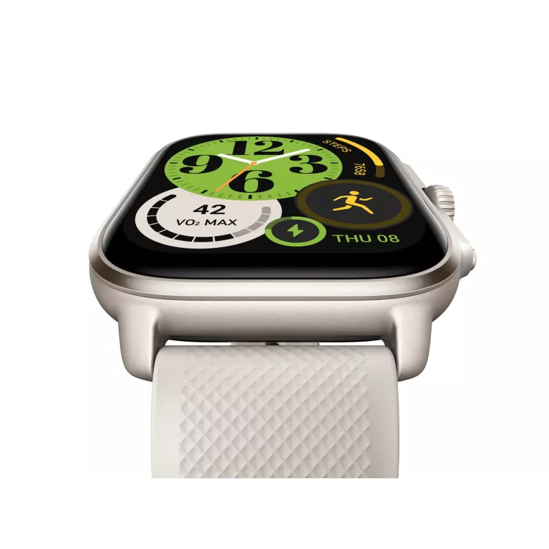 Amazfit Cheetah 4,45 cm (1,75 colio) AMOLED skaitmeninis 390 x 450 pikselių jutiklinis ekranas Baltas GPS (palydovas)