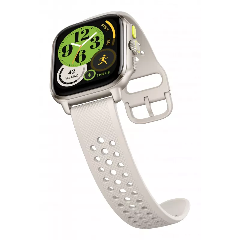 Amazfit Cheetah 4,45 cm (1,75 colio) AMOLED skaitmeninis 390 x 450 pikselių jutiklinis ekranas Baltas GPS (palydovas)