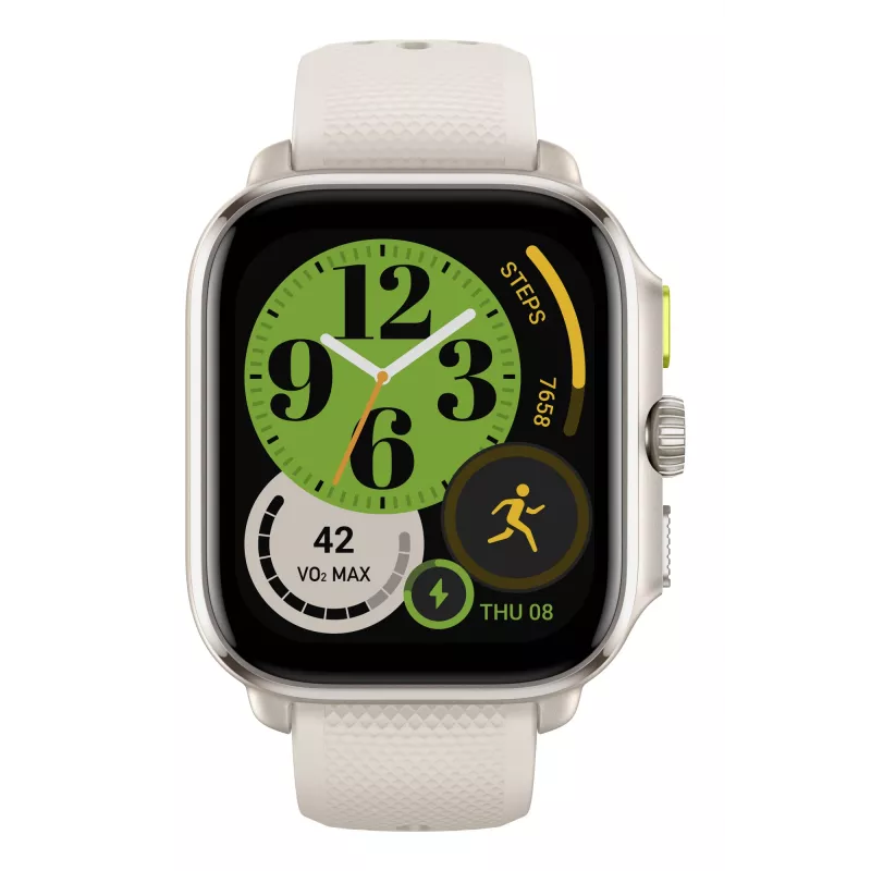 Amazfit Cheetah 4,45 cm (1,75 colio) AMOLED skaitmeninis 390 x 450 pikselių jutiklinis ekranas Baltas GPS (palydovas)