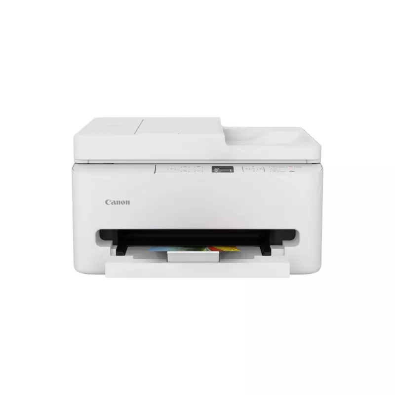 Daugiafunkcis rašalinis spausdintuvas Canon PIXMA TS7550i — A4, 1200×1200 DPI, Wi‑Fi, spalvotas skenavimas/kopijavimas, dvipusis spausdinimas (balta)