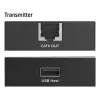 DIGITUS USB plėtiklis - USB 2.0 4x USB-A prievadai 150 m Naudojimui su CAT6 (ar aukštesnės kategorijos) kabeliu