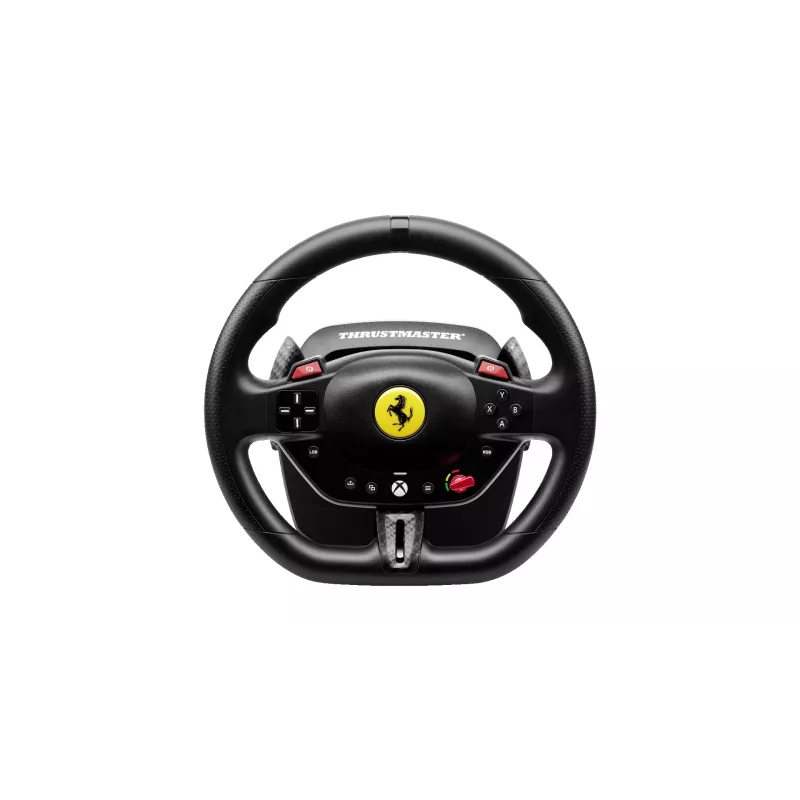 Thrustmaster T98 Ferrari 296 GTS Juoda USB vairas + pedalai Analoginis / skaitmeninis PC, Xbox One, Xbox Series S, Xbox Series X