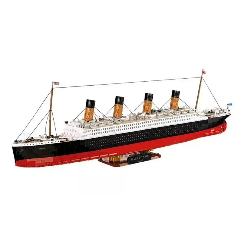 Konstravimo rinkinys Cobi R.M.S. Titanic modelis, 3 260 plastikinių blokelių (COBI-1686)