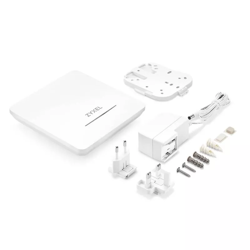 Belaidis prieigos taškas Zyxel NWA50BE — dviejų juostų 2.4/5 GHz, 4324 Mbps, PoE, 1x RJ‑45