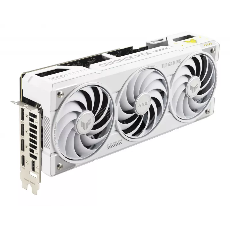 Vaizdo plokštė ASUS TUF NVIDIA GeForce RTX 5070 Ti 16 GB GDDR7 256 bitų PCIe 5.0 3 ventiliatoriai balta