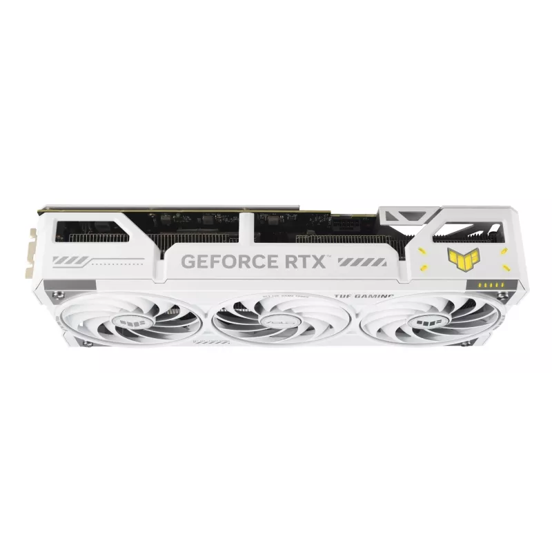 Vaizdo plokštė ASUS TUF NVIDIA GeForce RTX 5070 Ti 16 GB GDDR7 256 bitų PCIe 5.0 3 ventiliatoriai balta