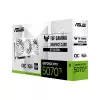 Vaizdo plokštė ASUS TUF NVIDIA GeForce RTX 5070 Ti 16 GB GDDR7 256 bitų PCIe 5.0 3 ventiliatoriai balta