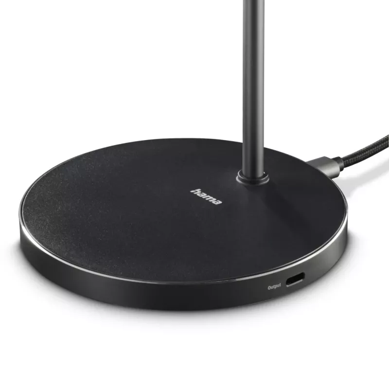 Hama 00201737 mobilusis įkroviklis Ausinės, Išmanusis telefonas Juoda USB Belaidis įkrovimas Greitas įkrovimas Vidaus