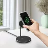 Hama 00201737 mobilusis įkroviklis Ausinės, Išmanusis telefonas Juoda USB Belaidis įkrovimas Greitas įkrovimas Vidaus