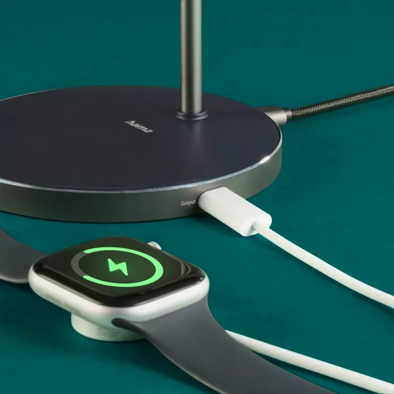 Hama 00201737 mobilusis įkroviklis Ausinės, Išmanusis telefonas Juoda USB Belaidis įkrovimas Greitas įkrovimas Vidaus
