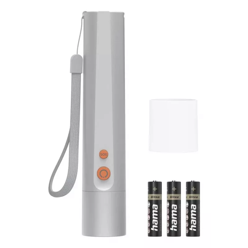 Rankinis žibintuvėlis Hama FL250 LED 3 W aliuminis sidabrinis