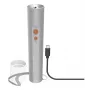 Rankinis žibintuvėlis Hama FL350-C sidabrinis LED 3W USB įkraunamas