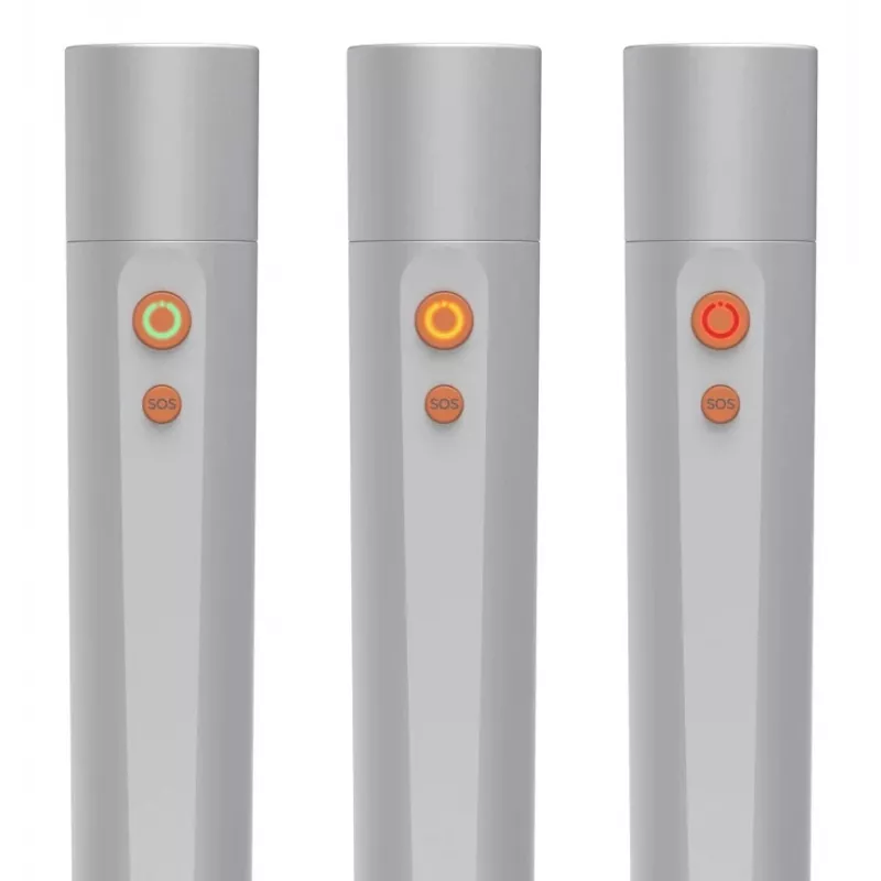Rankinis žibintuvėlis Hama FL350-C sidabrinis LED 3W USB įkraunamas