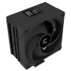 Zalman CNPS9X ECO DS kompiuterio aušinimo sistema Procesorius Oro aušintuvas 12 cm Juoda 1 vnt.