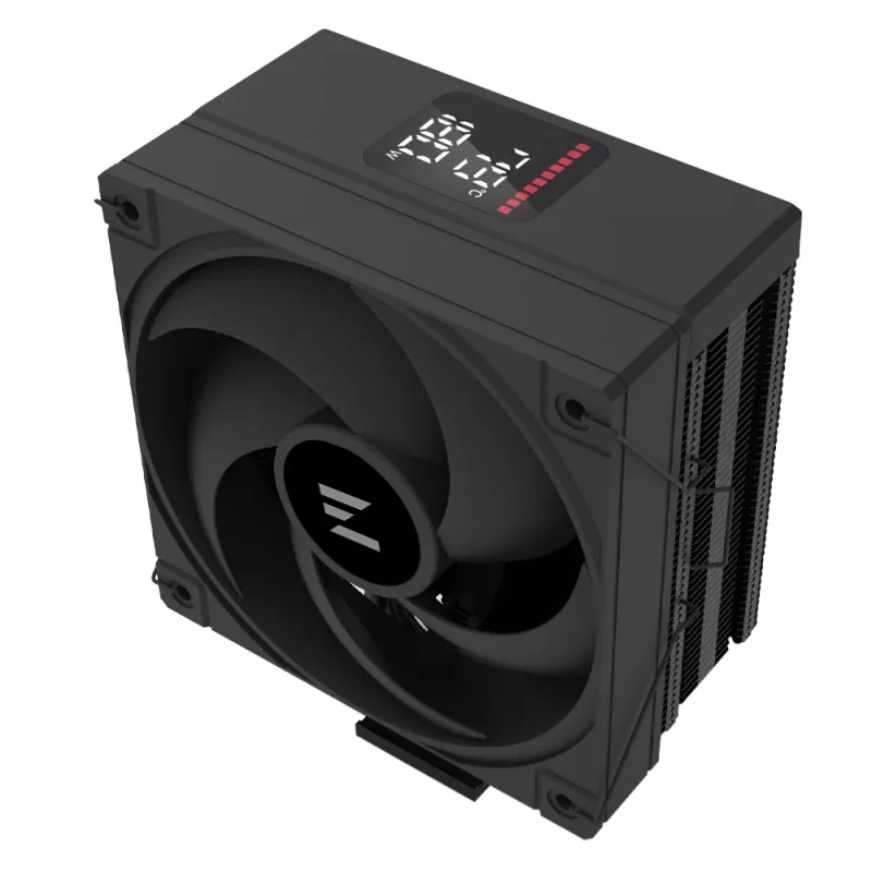 Zalman CNPS9X ECO DS kompiuterio aušinimo sistema Procesorius Oro aušintuvas 12 cm Juoda 1 vnt.