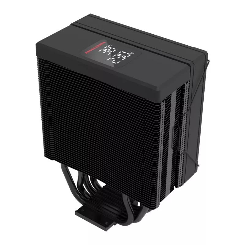 Zalman CNPS9X ECO DS kompiuterio aušinimo sistema Procesorius Oro aušintuvas 12 cm Juoda 1 vnt.