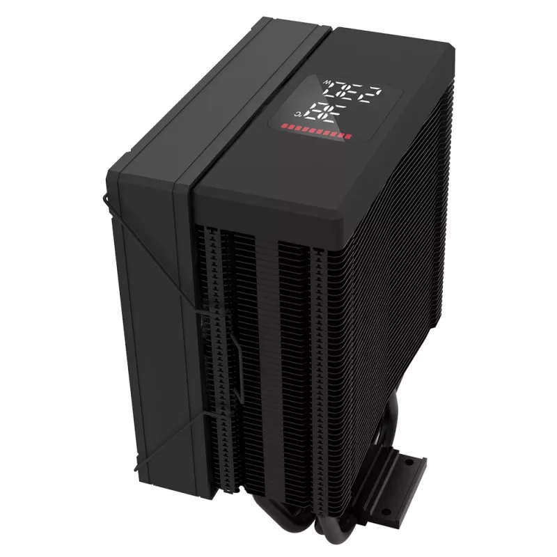 Zalman CNPS9X ECO DS kompiuterio aušinimo sistema Procesorius Oro aušintuvas 12 cm Juoda 1 vnt.