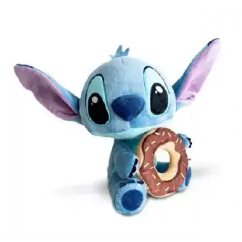 Minkštas žaislas SIMBA Mascot Stitch su spurgute 25 cm pliušinė personažo figūrėlė