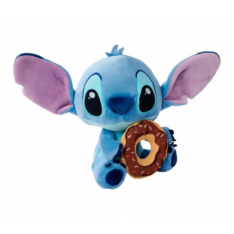Minkštas žaislas SIMBA Mascot Stitch su spurgute 25 cm pliušinė personažo figūrėlė
