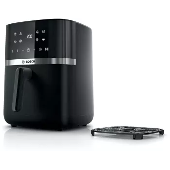 Bosch Serie 4 MAFS2462B gruzdintuvė Vienvietė 6,1 l atskirai stovinti 2050 W karšto oro gruzdintuvė Juoda