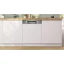 Įmontuojama indaplovė Bosch SMI4ECS28E — 14 komplektų, 6 programos, A energijos klasė, 42 dB