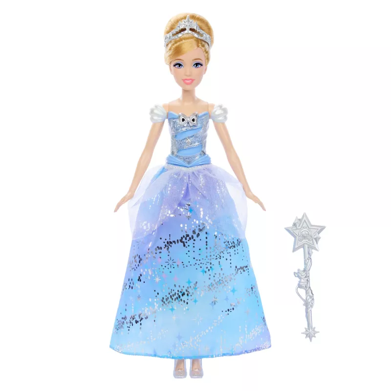 Disney Princesė Užburta Pokylių Suknelė Pelenė Mados Lėlė su Šviesomis ir Garsais, Įkvėpta Filmo