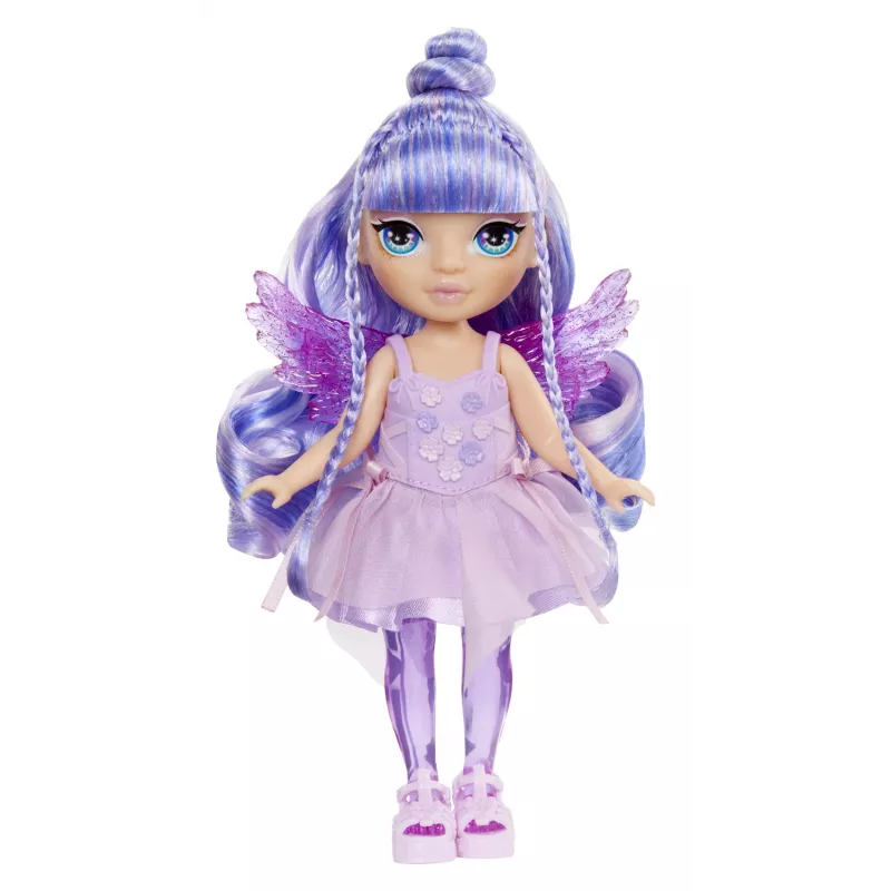 Rainbow High Littles „Rainbow Fantasy Fairies“ lėlė – Amethyst (violetinė)