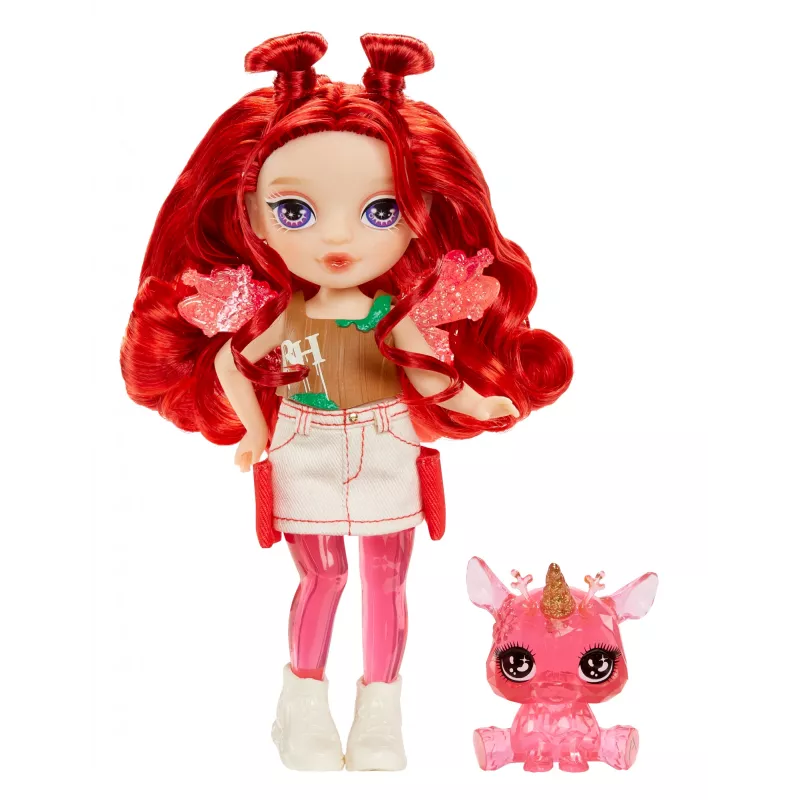 Rainbow High Littles Rainbow Fantasy fėjų lėlė- Apple (Red)