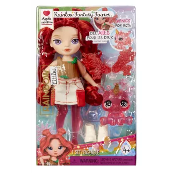 Rainbow High Littles Rainbow Fantasy fėjų lėlė- Apple (Red)