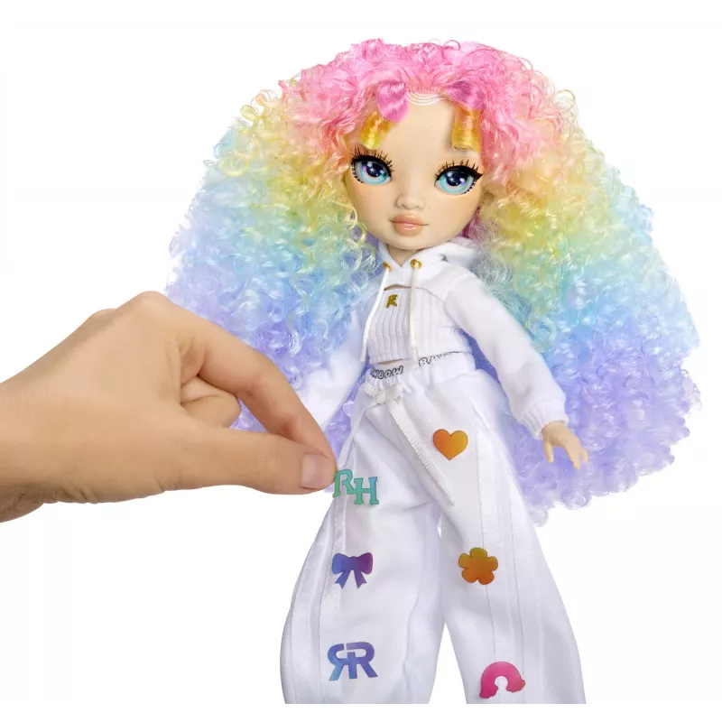 Rainbow High Air Brush & Create Fashion Dolls -Žalios akys, Madų lėlė, Moteriška, 4 m., Berniukas/Mergaitė, 280 mm, Daugiaspalvė
