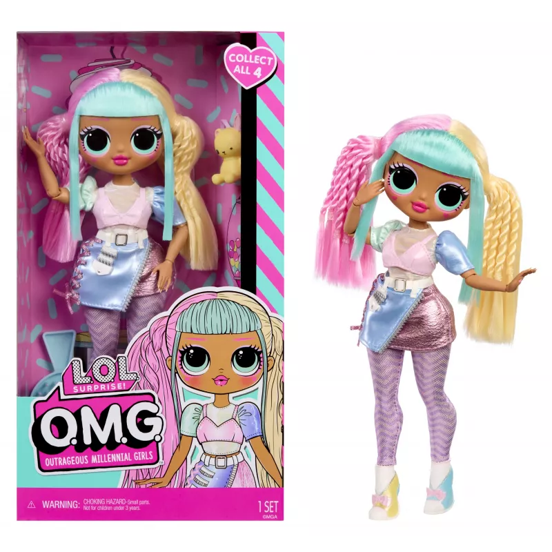 L.O.L. Surprise! Įėjimo lėlė - Candylicious, Mados lėlė, Moteriška, 4 metai, Berniukas/Mergaitė, Įvairiaspalvė