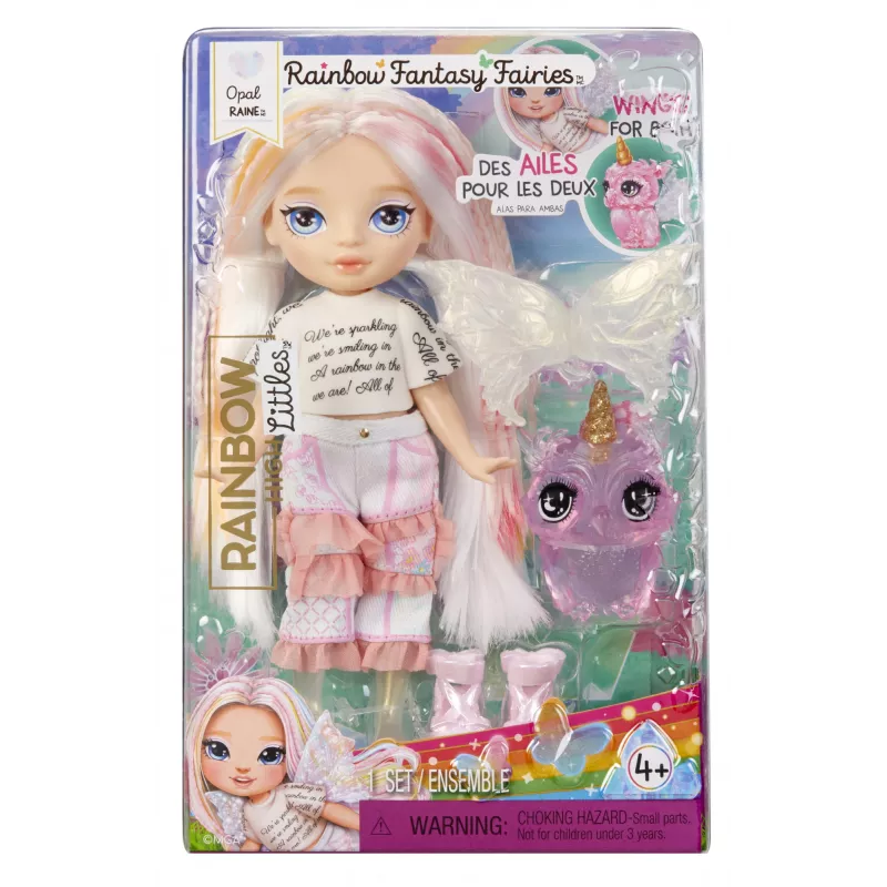 Rainbow High Littles Rainbow Fantasy fėjų lėlė- Opal (Rainbow)