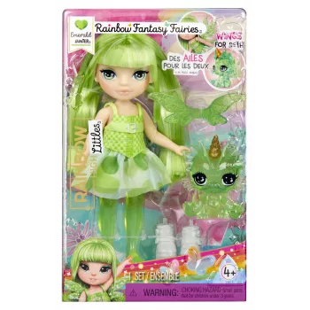 Rainbow High Littles Vaivorykštės Fantazijos Fėjos Lėlė – Emerald (žalia)