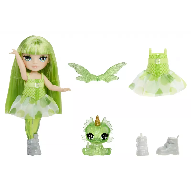 Rainbow High Littles Vaivorykštės Fantazijos Fėjos Lėlė – Emerald (žalia)