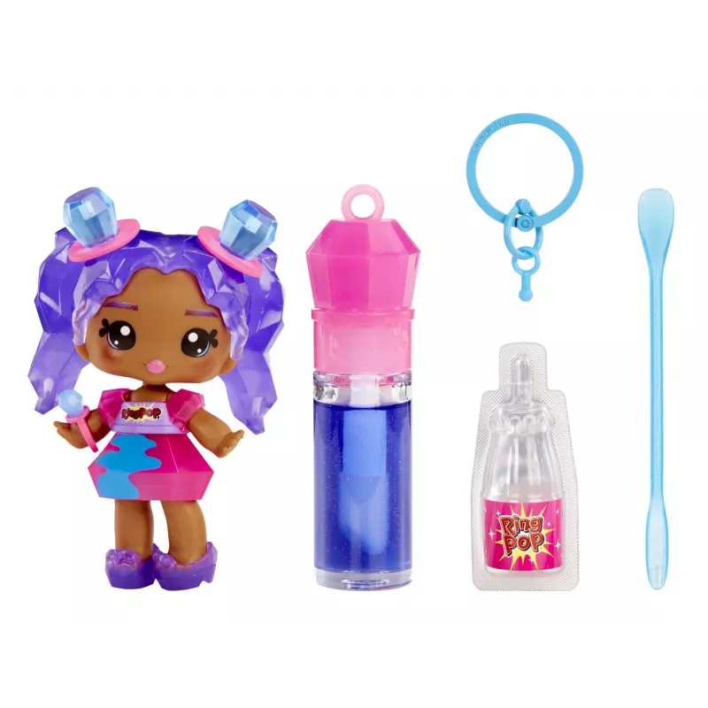 MGA Entertainment Yummiland lūpų blizgesio lėlė – licencijuoti saldumynai – Ring Pop