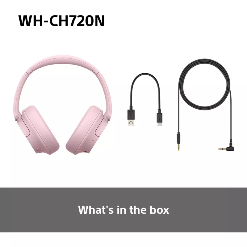 Sony WHCH720NP.CE7 ausinės