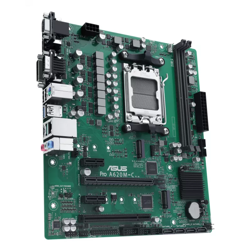 Motininė plokštė ASUS PRO A620M-C-CSM AMD A620 Socket AM5 micro ATX