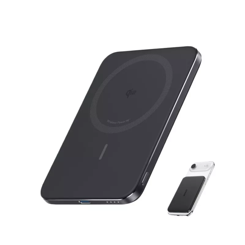 ANKER Nano Magnetic Wireless Power Bank 5000mah 15w Juoda
