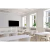 Neomounts FL50-515WH1 Samsung Flip vežimėlis 55–65 colių ekranams, pasukamas, reguliuojamas aukštis, balta