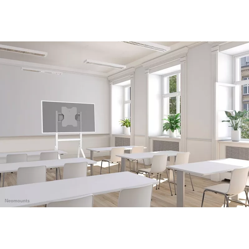 Neomounts FL50-515WH1 Samsung Flip vežimėlis 55–65 colių ekranams, pasukamas, reguliuojamas aukštis, balta