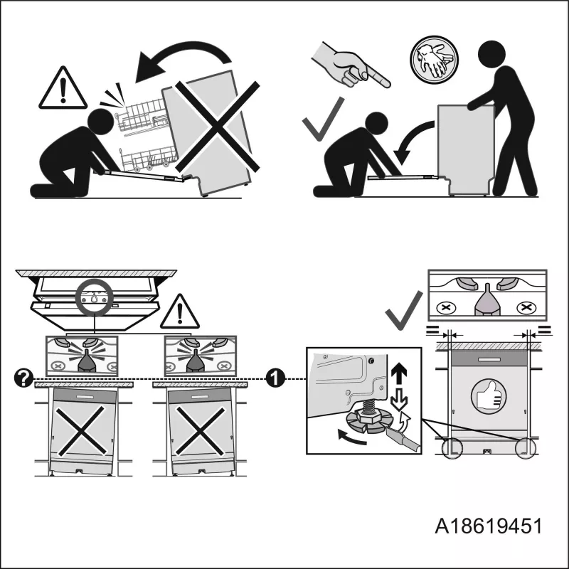 Pusiau įmontuojama indaplovė Electrolux EES47300IX, 13 komplektų, 60 cm, 8 programos, AirDry, 46 dB