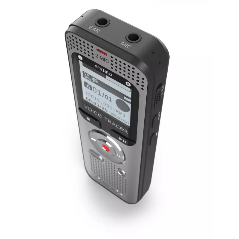 Diktofonas Philips Voice Tracer DVT2015 Vidinė atmintis Flash kortelė Sidabrinė 2370 val. įrašymo trukmė