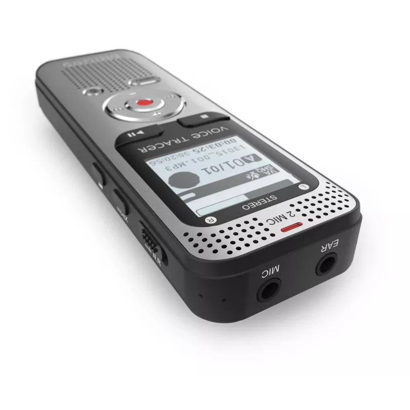 Diktofonas Philips Voice Tracer DVT2015 Vidinė atmintis Flash kortelė Sidabrinė 2370 val. įrašymo trukmė